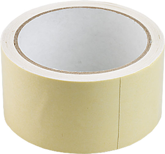 Topex Self-Adhesive Double-Sided Tape White 50mmx25m 1pcs