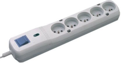 Lestar Lv-530w Power Strip with Cable 5m Gray