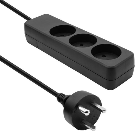 ProXtend Steckdosenleiste 3 Positionen mit Kabel 15m