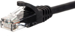 Netrack BZPAT05UK U/UTP Netzwerkkabel Cat.5e Ethernet Länge 0,5 m Schwarz