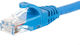 Netrack U/UTP Кат.6 (Gigabit) Мрежов Кабел Ethernet 3м Син