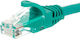 Netrack U/UTP Cat.5e (Gigabit) Καλώδιο Δικτύου Ethernet 2m Πράσινο