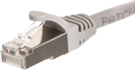 Netrack U/UTP Кат.6 (Gigabit) Мрежов Кабел Ethernet 0.25м Сив