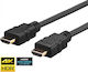 Vivolink Кабел HDMI мъжки - HDMI мъжки 1м Черен