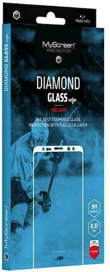 MyScreenPROTECTOR Full Glue Full Face Tempered Glass Μαύρο (Motorola Moto G62, Motorola Moto G32)