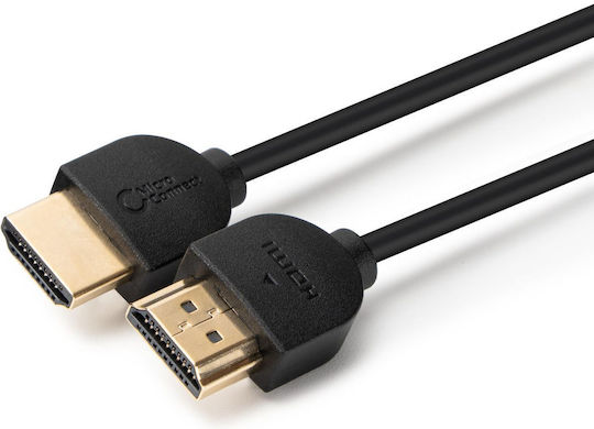 Microconnect HDMI 2.0 Cable HDMI male - HDMI male 1m Black