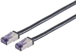 Lanview LVN-CAT6A-FLEX-1 S/FTP Netzwerkkabel Kat.6a Ethernet 1m Schwarzes