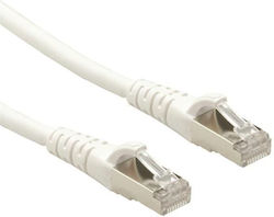 Roline 21.15.2867 S/FTP Cat.6a Cablu Ethernet 10m Alb