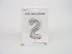 Balloon Foil Jumbo Number 2 Gray 86cm