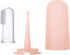 Saro Baby-Zahnbürste Finger für 6m+ Rosa