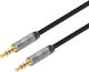 Manhattan Καλώδιο 3,5 mm Stecker - 3,5 mm Stecker Gray 2m (355995)