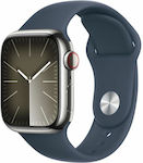 Apple Watch Series 9 Cellular Stainless Steel 4...