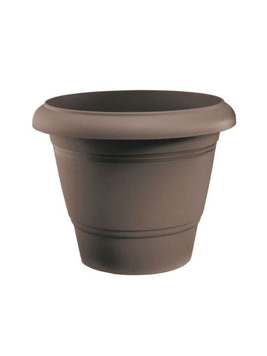 Plastona Festone Flower Pot 21x18cm Charcoal 02.01.0903-5