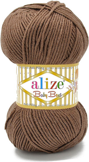 Alize Baby Best Acrilyc Braune 240m 100g
