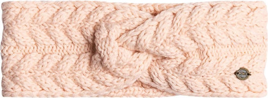 Pink Breath Γυναικείο Headband Πλεκτό σε Ροζ χρώμα