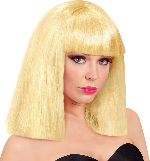 Showgirl Cleopatra Carnival Wig Straight Blond