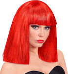 Showgirl Cleopatra Carnival Wig Straight Red