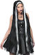 Carnival Wig Straight Brunette for Halloween