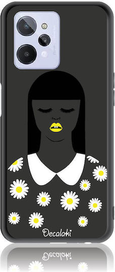 African Beauty Daisy Girl Back Cover Σιλικόνης Πολύχρωμο (Nokia C31Realme C31)