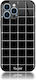 Pattern Black Lines Umschlag Rückseite Silikon Mehrfarbig (Huawei Nova 11i)