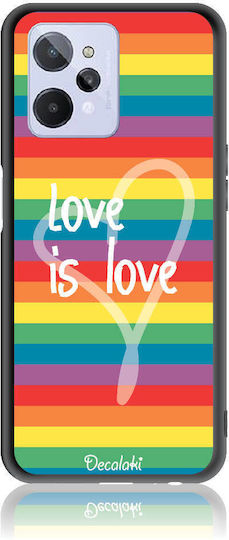 Love Is Love Back Cover Σιλικόνης Πολύχρωμο (Nokia C31Realme C31)