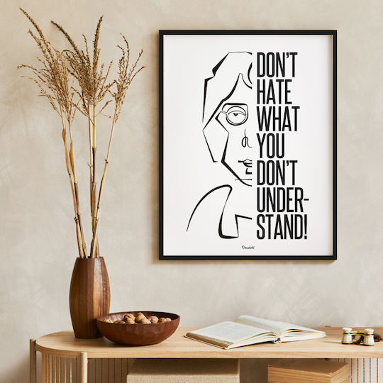 Don’t Hate Рамка Хартиен 40x50см