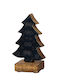 Weihnachtsdekoration Baum Verziert Blau
