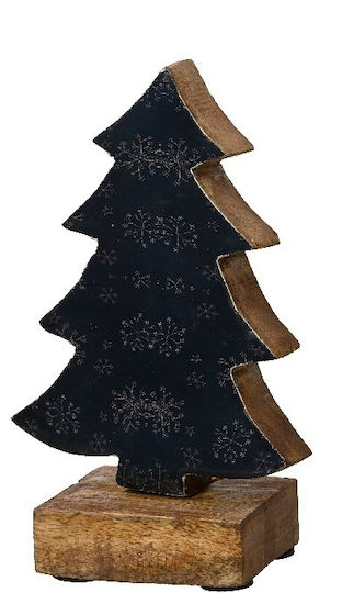 Weihnachtsdekoration Baum Verziert Blau
