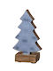 Weihnachtsdekoration Baum Verziert Hellblau