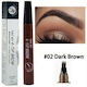 Τρίχα-τρίχα Waterproof Eyebrow Pencil ΚΑΦΕ