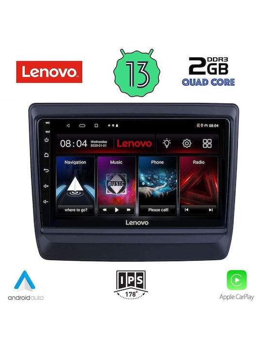 Lenovo Ηχοσύστημα Αυτοκινήτου 2020> (Bluetooth/USB/WiFi/GPS/Apple-Carplay/Android-Auto) με Οθόνη Αφής 9"