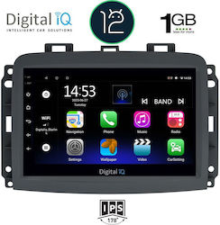 Digital IQ Ηχοσύστημα Αυτοκινήτου για Fiat 500L Audi A7 2012> (Bluetooth/USB/WiFi/GPS) με Οθόνη Αφής 10"