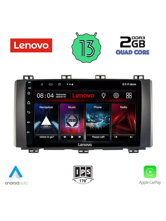 Lenovo Ηχοσύστημα Αυτοκινήτου για Seat Ateca 2017> (Bluetooth/USB/WiFi/GPS/Apple-Carplay/Android-Auto) με Οθόνη Αφής 9"