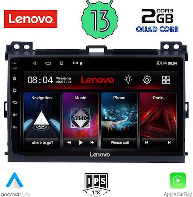 Lenovo Ηχοσύστημα Αυτοκινήτου 2002-2008 (Bluetooth/USB/WiFi/GPS/Apple-Carplay/Android-Auto) με Οθόνη Αφής 9"