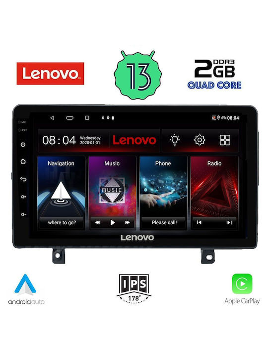 Lenovo Sistem Audio Auto pentru Opel Astra 2004-2010 (Bluetooth/USB/WiFi/GPS/Apple-Carplay/Android-Auto) cu Ecran Tactil 9"