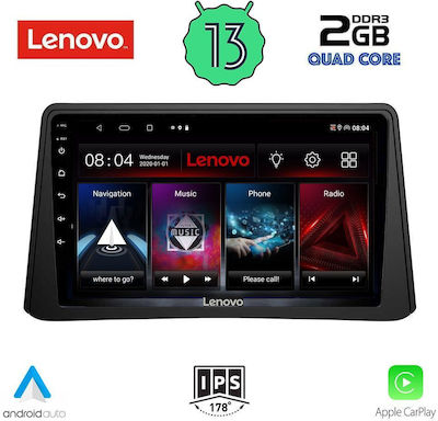 Lenovo 4496_cpa Ηχοσύστημα Αυτοκινήτου για Opel Mokka 2012-2015 (Bluetooth/USB/WiFi/GPS/Apple-Carplay/Android-Auto) με Οθόνη Αφής 9"