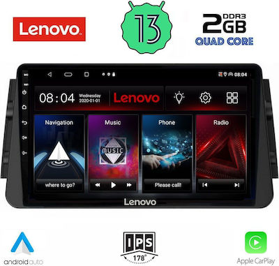 Lenovo Ηχοσύστημα Αυτοκινήτου για Nissan Micra 2017> (Bluetooth/USB/WiFi/GPS/Apple-Carplay/Android-Auto) με Οθόνη Αφής 9"