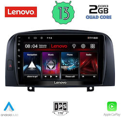 Lenovo Car-Audiosystem für Hyundai Sonate 2006-2009 (Bluetooth/USB/WiFi/GPS/Apple-Carplay/Android-Auto) mit Touchscreen 9"