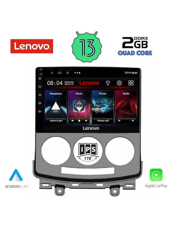 Lenovo Car-Audiosystem für Mazda 5 2004-2010 (Bluetooth/USB/WiFi/GPS/Apple-Carplay/Android-Auto) mit Touchscreen 9"