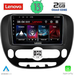 Lenovo Car Audio System for Kia Soul 2014> (Bluetooth/USB/WiFi/GPS/Apple-Carplay/Android-Auto) with Touch Screen 9"