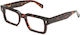 Gast Damen Acetat Brillengestell Braun Schildpatt NE02