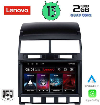 Lenovo Sistem Audio Auto pentru Volkswagen Touareg 2003-2011 (Bluetooth/USB/WiFi/GPS/Apple-Carplay/Android-Auto) cu Ecran Tactil 9"