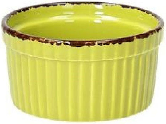 Tognana Serving Bowl Round made of Porcelain Green with Diameter 9cm 6pcs