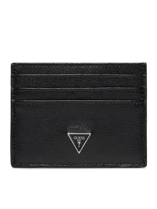 Certosa Leather Men's Wallet Cards Black