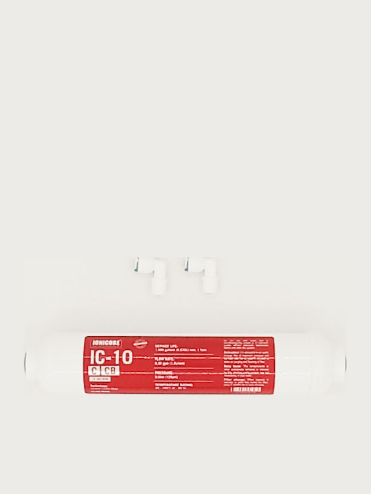 Ionicore Draußen Ersatz-Wasserfilterkartusche für Kühlschrank 10 μm (Mikrometer) In-line 1Stück