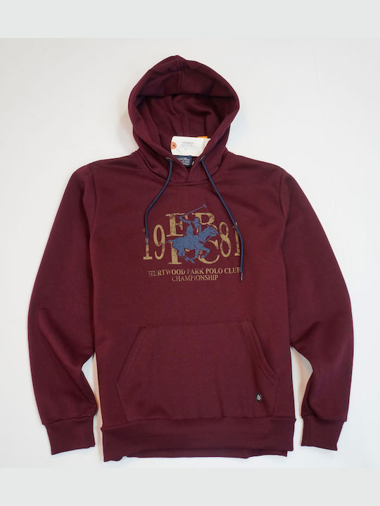 Everbest Men's Sweatshirt Burgundy