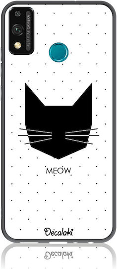Meow Back Cover Σιλικόνης Πολύχρωμο (Honor 9X Lite)