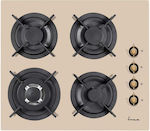 Fram Gas Cooktop Autonomous 59x52εκ.