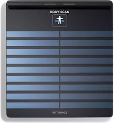 Withings Smart Badezimmerwaage mit Körperfettmessung in Schwarz Farbe 13700546707954