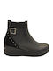 Ghete dama de piele Negru
